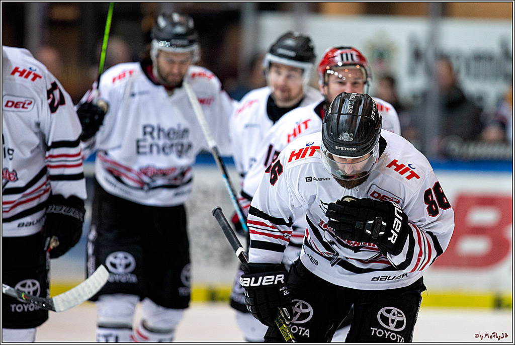 DEL; Iserlohn Roosters - Koelner Haie; Iserlohn, 28.02.2020